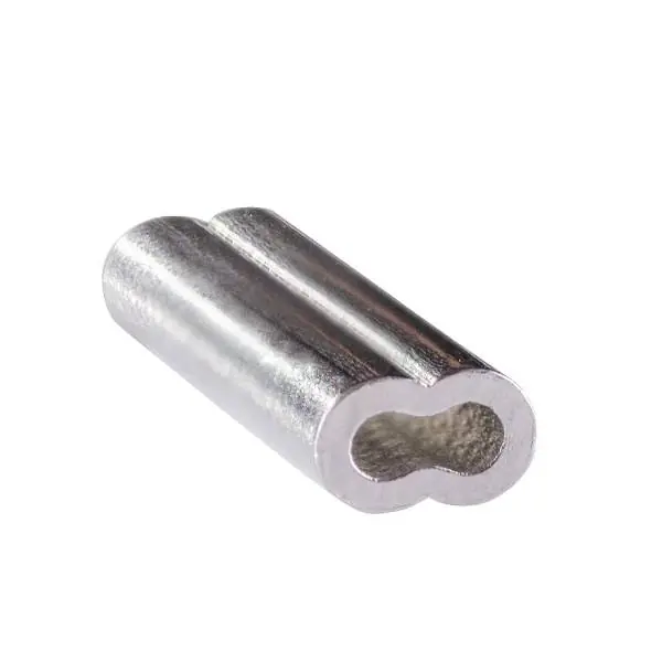 Blue Crab Aluminium | Sleeves | Double 1.5X18mm | 25stuks| Merkproduct