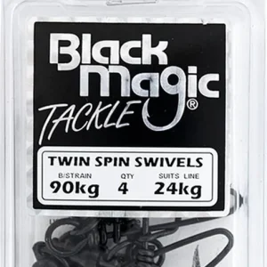 Shop Nu Black Magic | Twin Spin | Kogel gelagerde speldwartel 90kg 4stuks