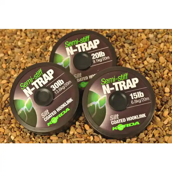 Actieprijs N-TRAP Semi -Stiff Silt 15lb 20m