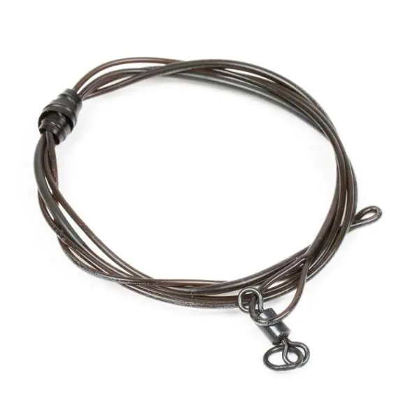 Camouflage Leaders + Ringwartel 100cm Silt Brown Meest Verkocht