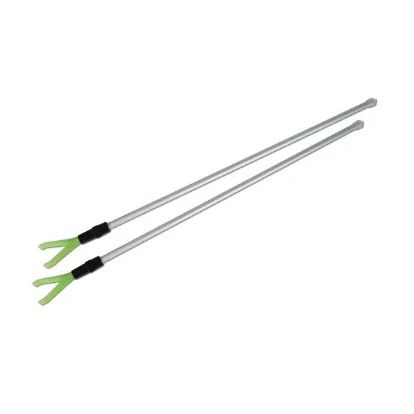 Speciale Aanbieding Hengelsteun Set Groen telescopisch 75-110cm