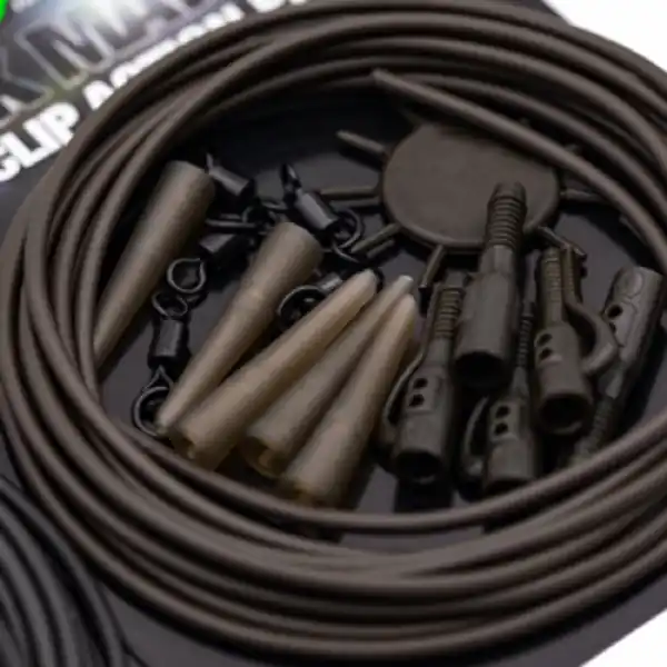 Korda Dark Matter | Lead Clip Action Pack | Silt Gecertificeerd