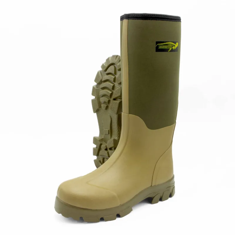 Legendfossil - Fat Neopreen Rubber Laarzen - Regenlaarzen - Outdoor Laarzen - Waterdicht - Wandellaarzen Mt 44 Laatste Kans