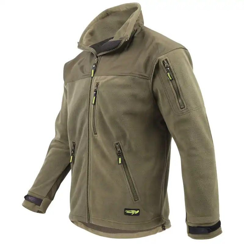 Weekendaanbieding Legendfossil - Fleecejack Tromsö - Waterafstotend - Anti Pilling - Olive Green - M
