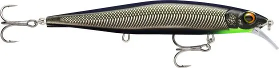 Rapala Precision Xtreme Mavrik 110 Custom | Matt Black Green UV Snelle Levering