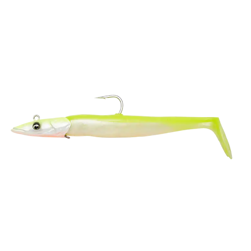 Weekendaanbieding Savage Gear - Sandeel V2 - Lemon Back - 17.5 cm - 65 gram