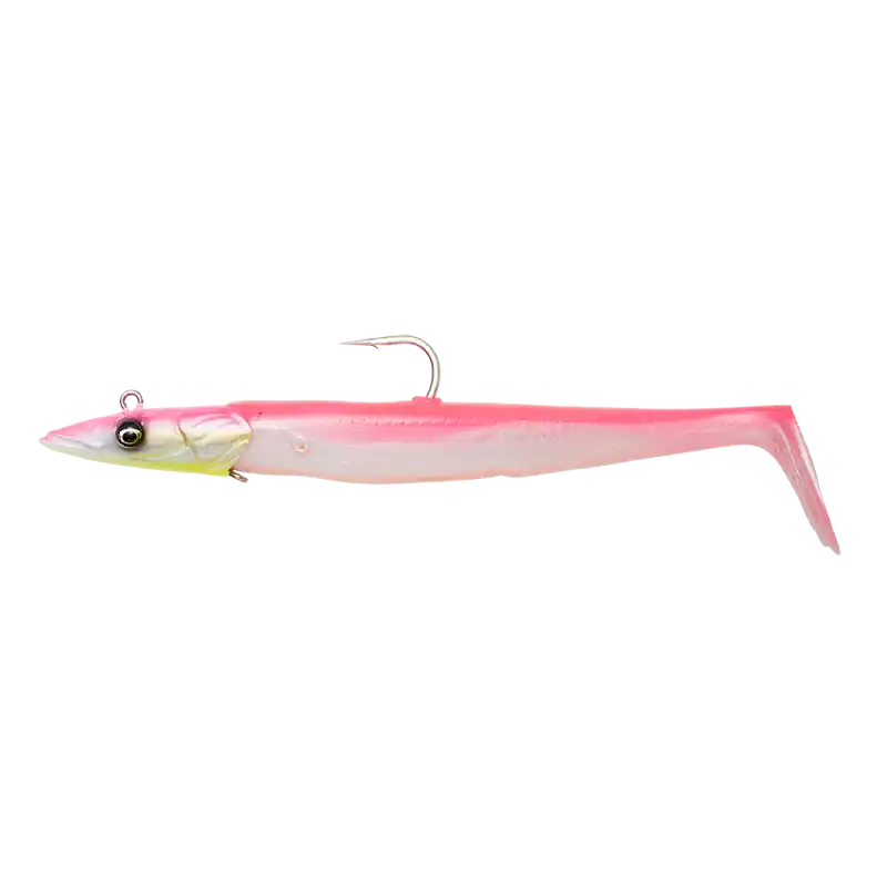 Savage Gear - Sandeel V2 - Pink Pearl Silver - 15.5 cm - 46 gram Dagaanbieding
