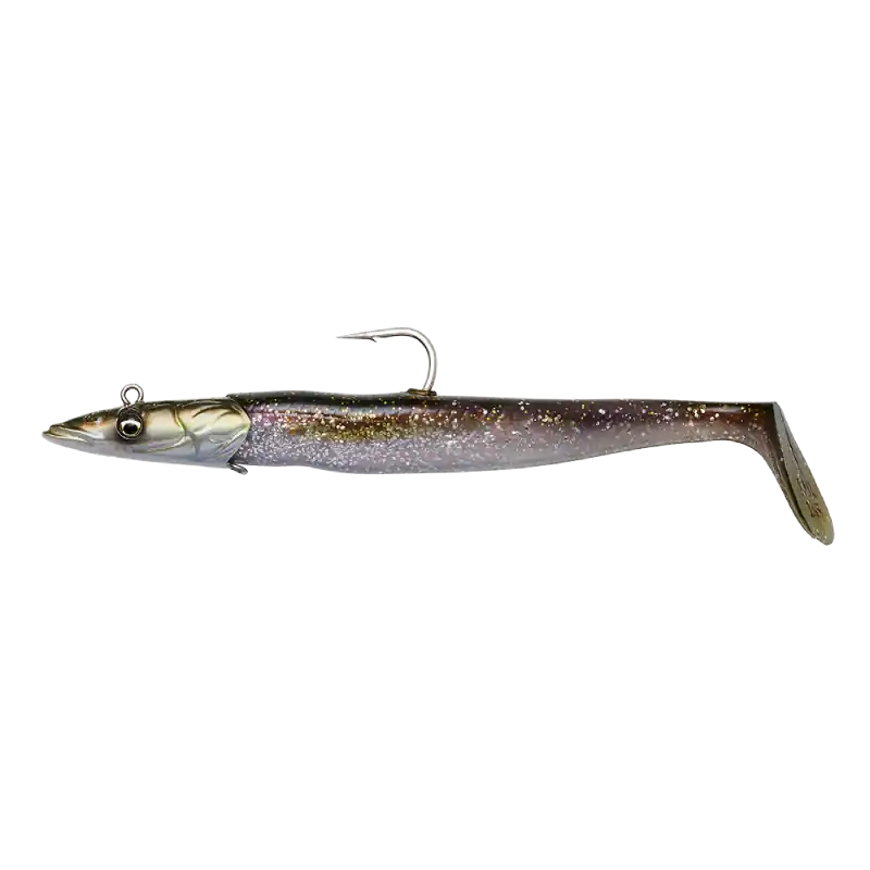 Speciale Aanbieding Savage Gear - Sandeel V2 - Green Silver - 18 cm - 56 gram