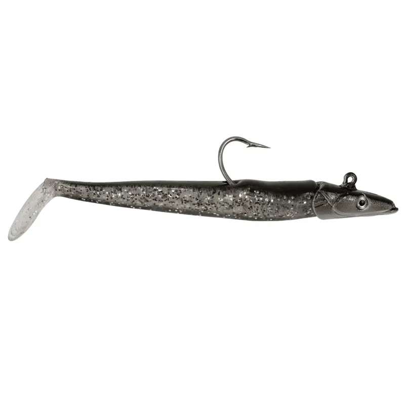 Team Deep Sea - Sandeel Shad - 12cm - 22gr - 1st - Grey Op = Op