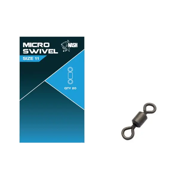 Seizoensaanbieding Nash - Micro Swivel Size 11