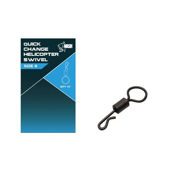 Actieprijs Nash - Quick Change Helicopter Swivel Size 8