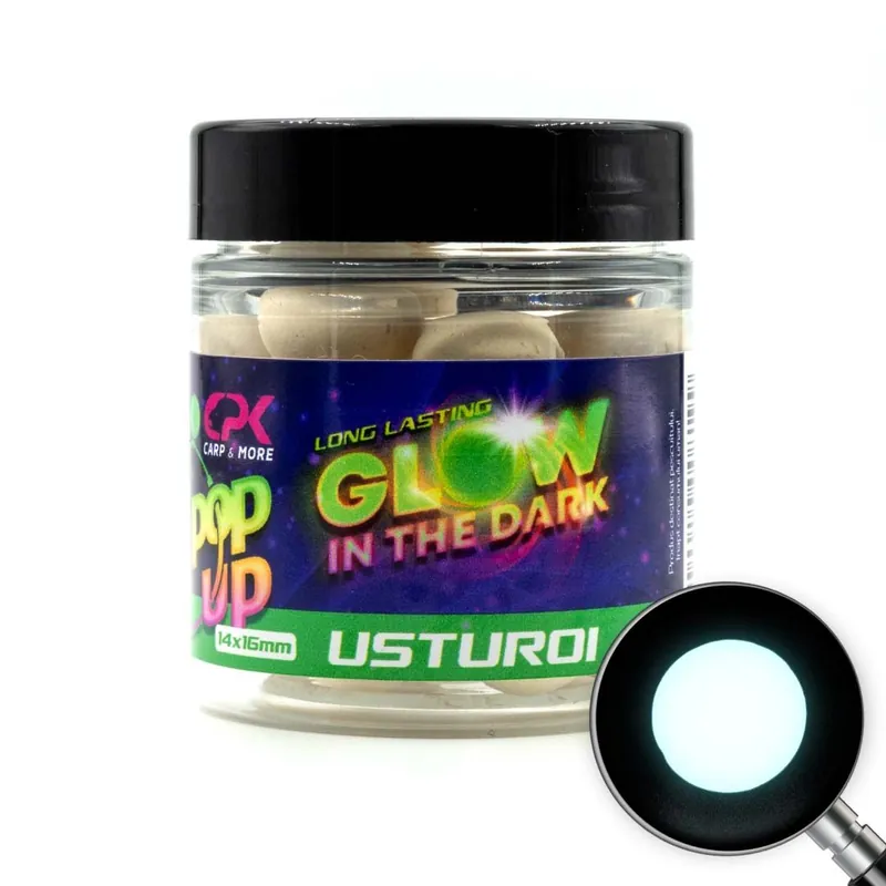 CPK Pop Up Glow In The Dark Garlic 10 & 12 Mm 20 G (Uv) Flitsaanbieding