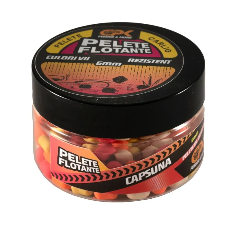 CPK Floating Feeder Pellet Hookbaits Strawberry Squid & Frankfurter 6 mm 20gr Bestel Nu
