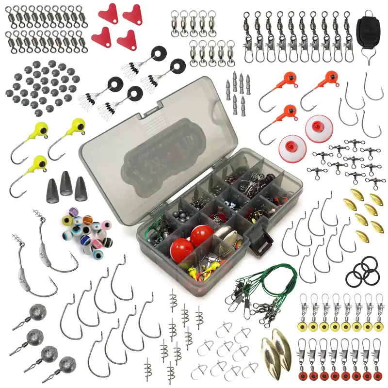 FishXpro Fishing Bits&Pieces Tackle set 233-Parts - Complete Visset Goedkoop