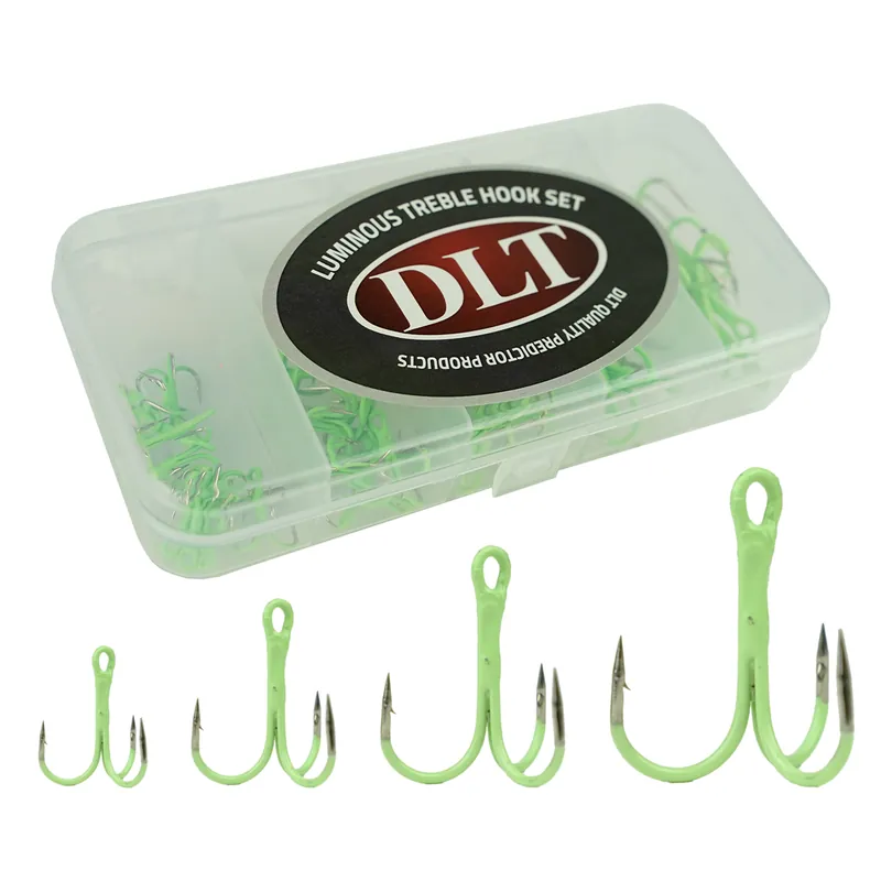 DLT Luminous Treble set 40pcs Size 10 till 12 - Lichtgevende Dreggen Set Bestel Nu
