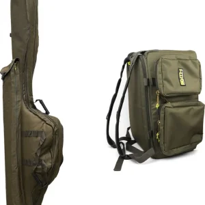 Faith Vistassen set - Hengel foedraal - Visrugtas - Groen - Carryall - 12ft Holdall - Deluxeset - Stalker set Gereduceerde Prijs