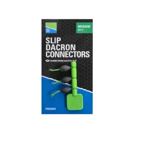 Actieprijs Preston Slip Dacron Connector - Medium