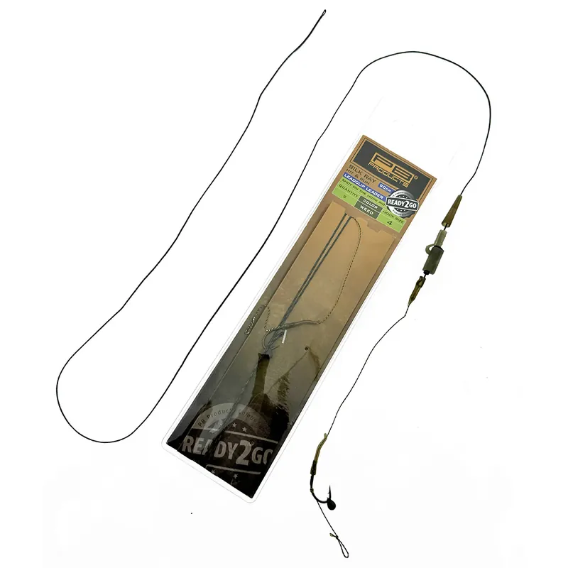 PB Products R2G Clip SR Leader 90/ Shot On The Hook Overloaded Rig - Size 4 - 2st. - Weed Weekendaanbieding