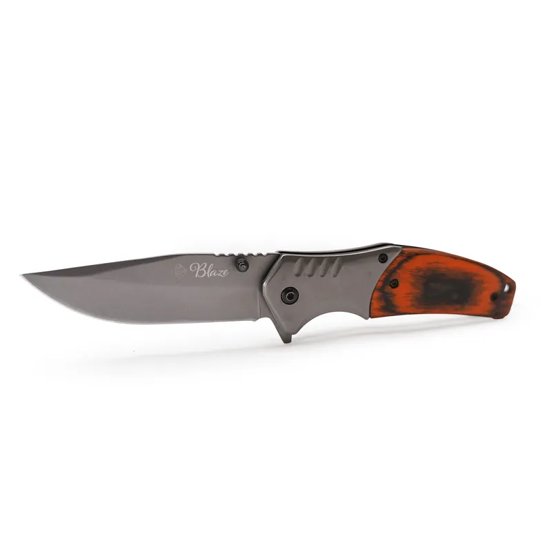 Superprijs Eurocatch Blaze Zakmes - 420RVS Lemmet - 4,5"