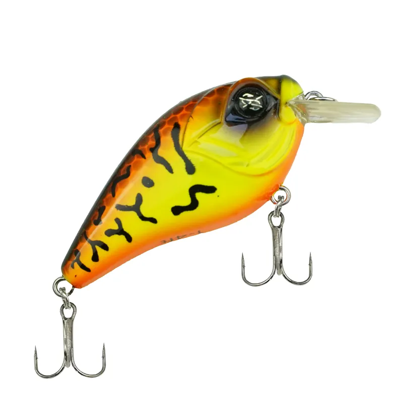 Beste Prijs Viper Pro Snack Bite Crankbait - 5cm - Rattlin - Yellow Treasure