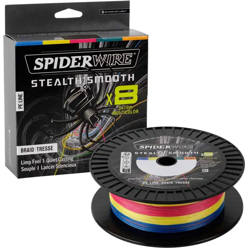 Berkley Spiderwire Stealth Smooth X8 - 5x10m - 600m - 23.6kg - 0.23mm Koop Vandaag