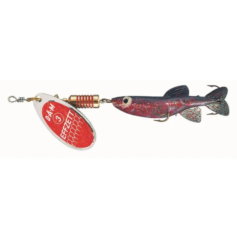 Merkproduct Dam Minnow Spinner 1 - 3G - Sinking - Red/Glitter