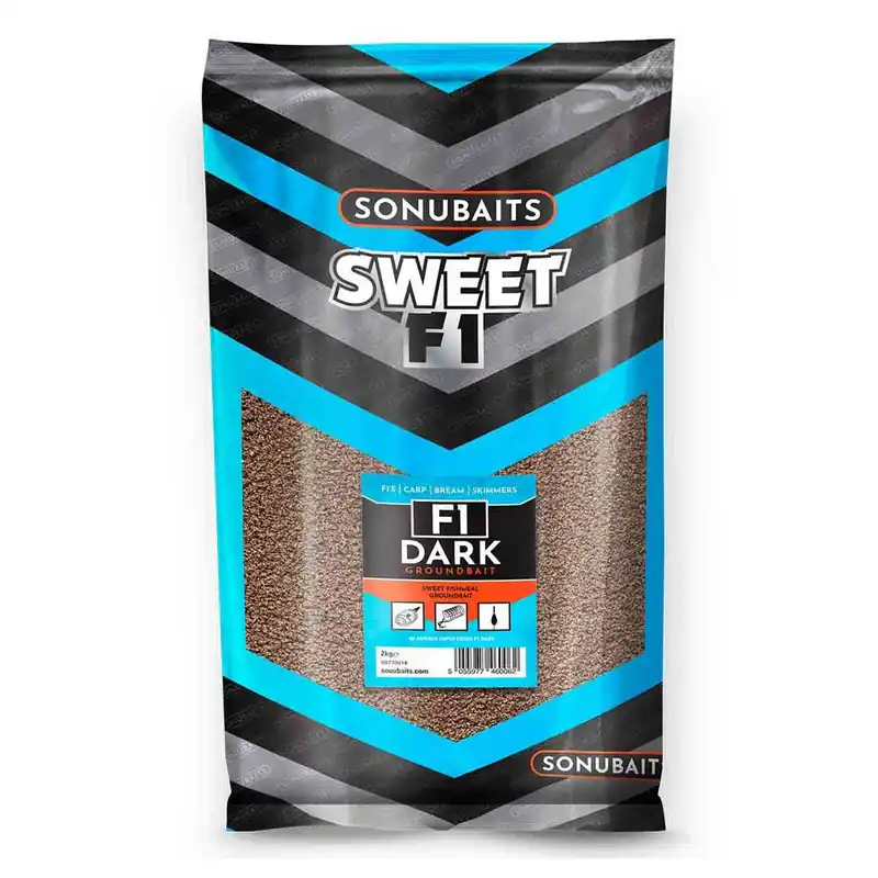Sonubaits Dark Groundbait - F1 - 2kg Beperkt Aanbod