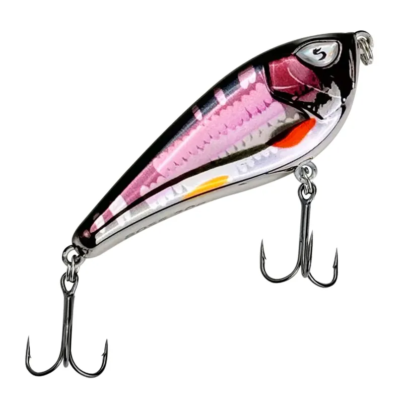 Senshu Jerkza Jerkbait - 8cm - 20gr - Purple Scale Snelle Levering