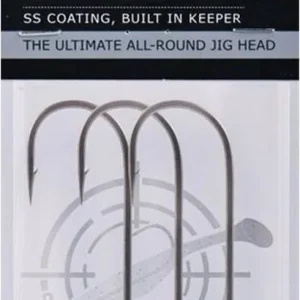 BKK Round Elite Jigheads + Baitkeeper - Grijs - 20g - 3/0# - 3pcs Bestseller