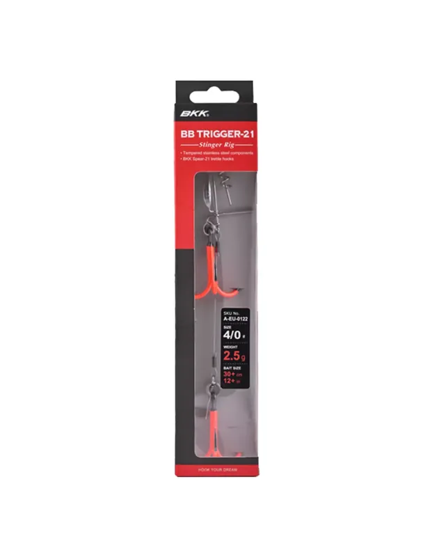 Betrouwbaar BKK BB Trigger-21 UVO (Stinger rig) - Size 3/0#