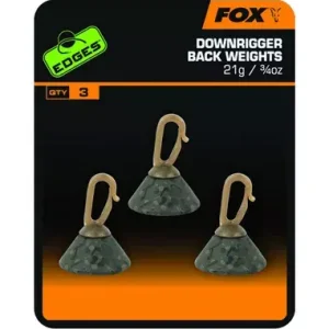 Gereduceerde Prijs Fox Edges Downrigger Back Weights 57g x 3