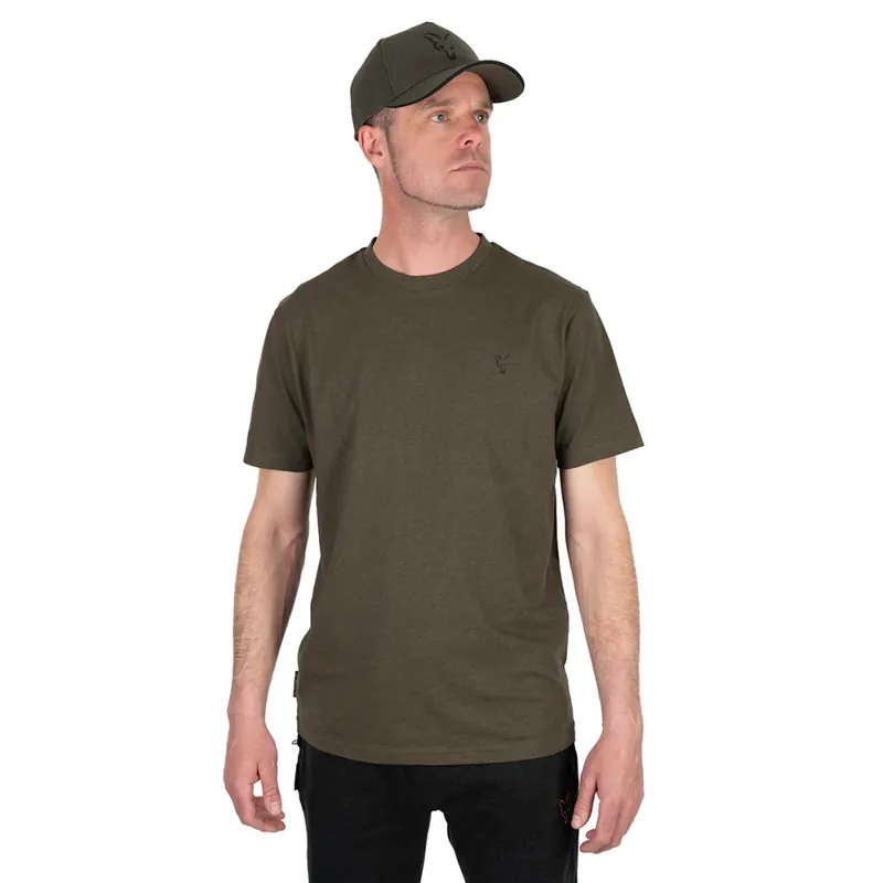 Uitverkoop Fox Collection T-Shirt - Green/Black - XL