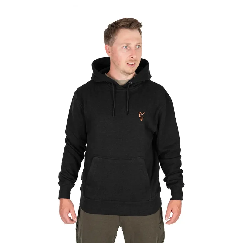 Meest Verkocht Fox Collection Hoody - Black/Orange - M
