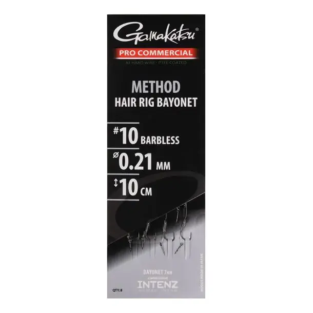 Cresta Method- Hair Rig Bayonet - Size #14-0 19mm - 10cm Speciale Aanbieding