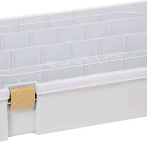 Aanbieding Westin W3 Tackle Box - Large - Grey/Clear - 36x22.5x8cm
