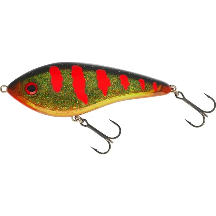 Westin Swim Glidebait - 10cm - 31g - Low Floating - 3D Motoroil Blood Populair