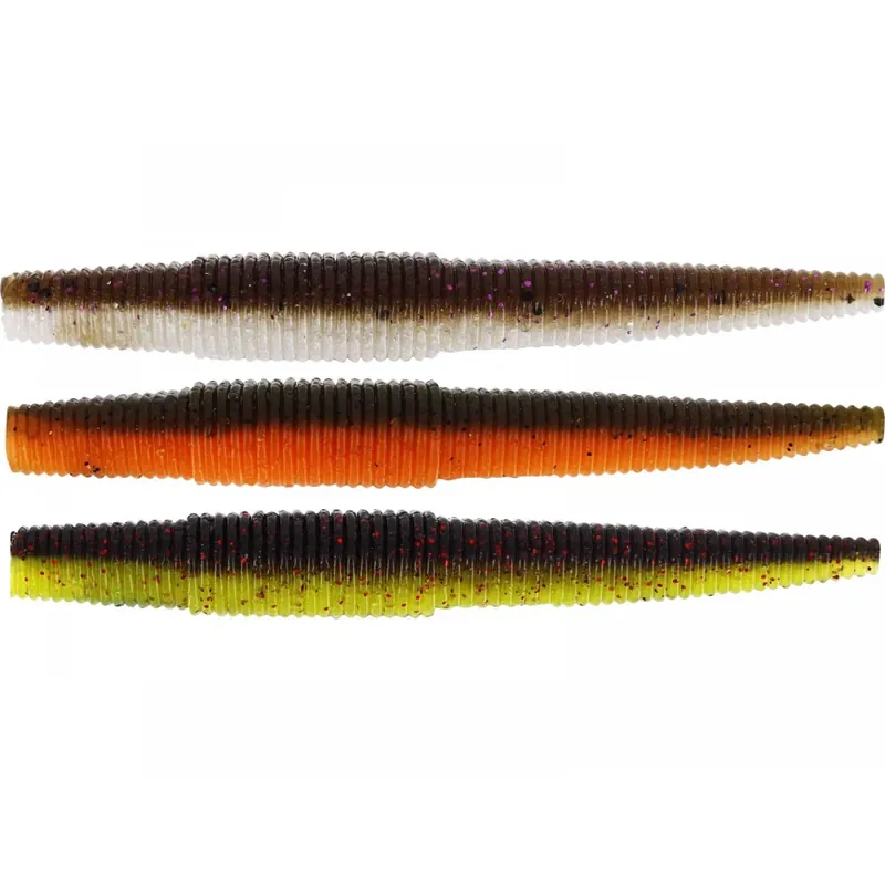 Westin Ned Worm - 7cm - 3g - Dark Water - Mix - 7pcs Must-Have