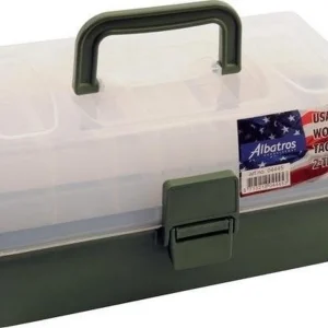 Albatros Usa Wormproof Tacklebox - 2 Trays Seizoensaanbieding