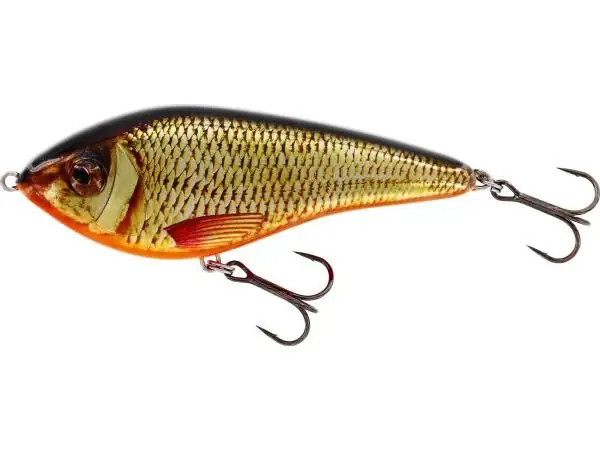 Gecertificeerd Westin Swim Glidebait - 12cm - 58g - Sinking - Real Rudd