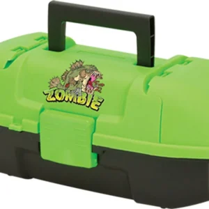 Goedkoop Plano Zombie Viskoffer - 34x18x15cm - Met Lade - Groen