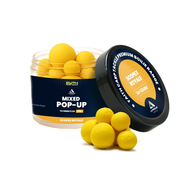 Faith A-Prime Pop-Ups - 14+18mm - 150ml - Scopex Royale Shop Nu