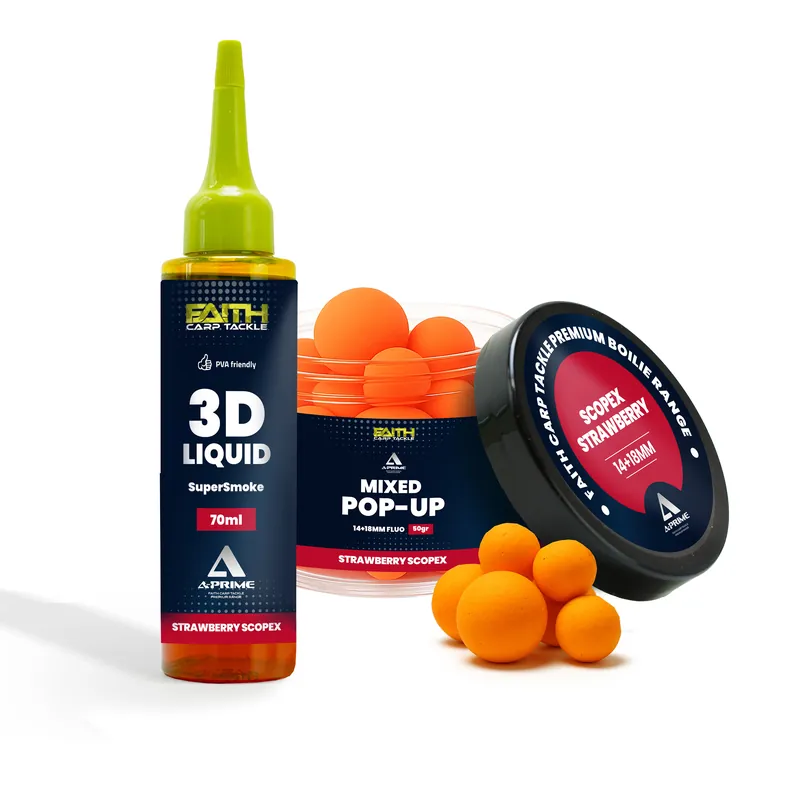 Faith A-Prime Pop-Up combi deal - Strawberry/Scopex Laatste Versie