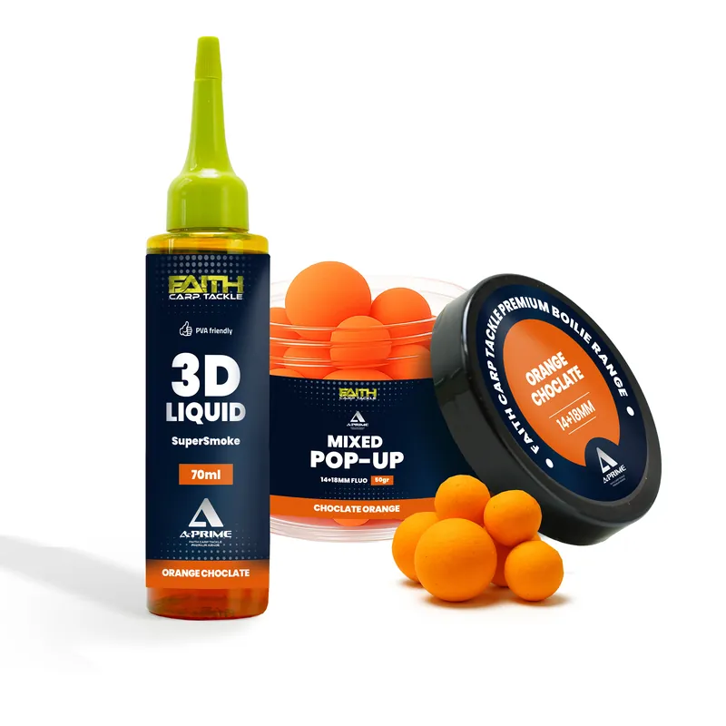 Faith A-Prime Pop-Up combi deal - Orange/Choclate Beste Prijs