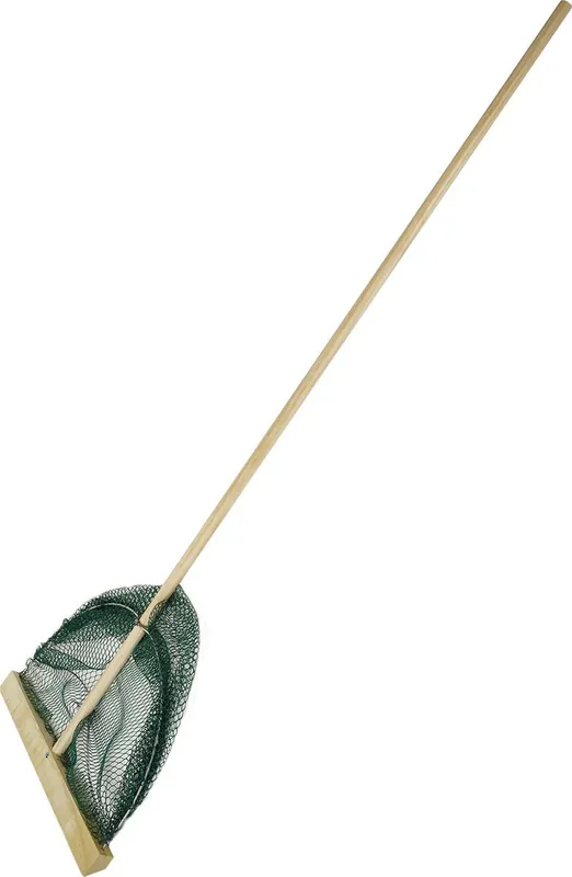 Meest Verkocht Eurocatch Garnalennet L - 30 cm Breed - Houten Steel 107cm - Slootnet - Visnet - Schepnet