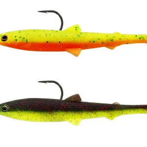Westin - Bullteez Shadtail - R 'N R - 12.5Cm #6/0 10G - Dark Water Mix 6 - 2Pcs Alleen Vandaag