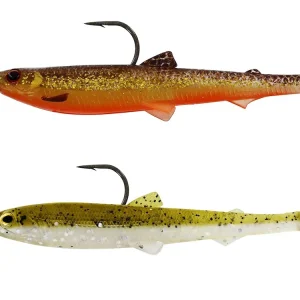 Westin - Bullteez Shadtail - R 'N R - 9.5Cm #4/0 7G - Clear Water Mix 5 - 2Pcs Direct Beschikbaar