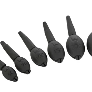 Westin - Adjustable Float Weights Lead - 7G/1/4Oz - Matte Black - 4Pcs Direct Beschikbaar