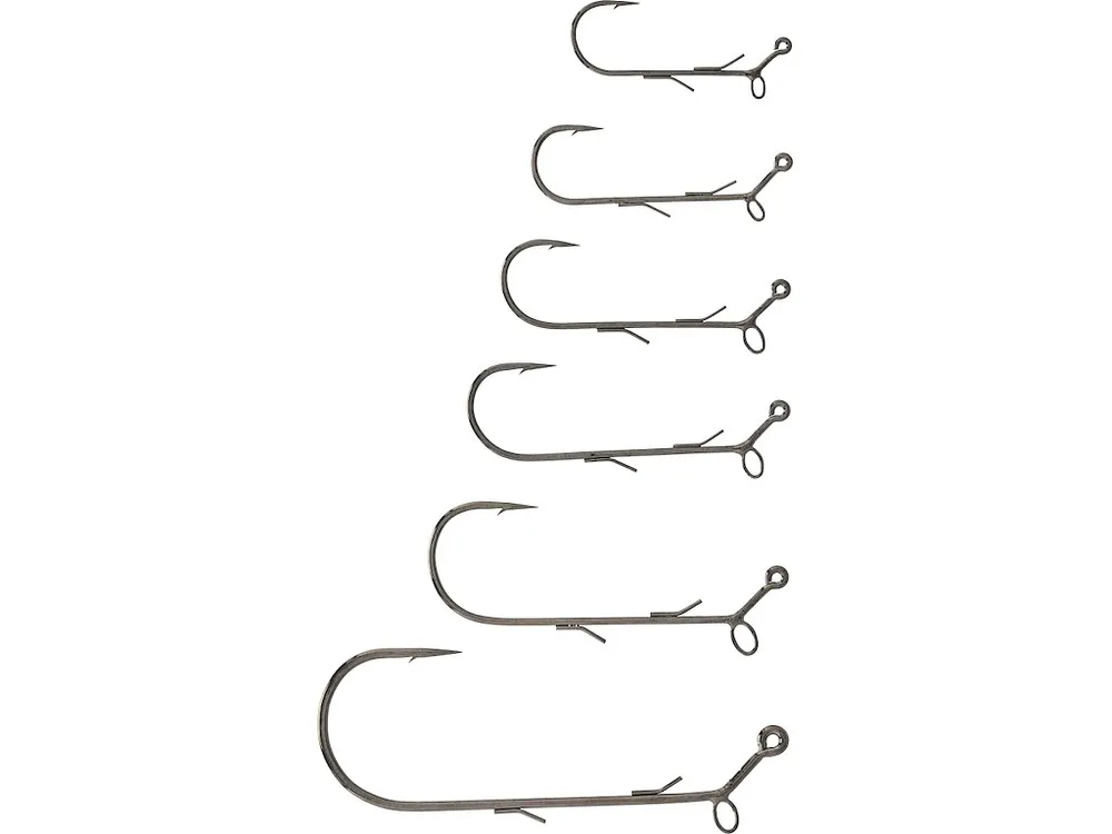 Gratis Retour Westin - Switch Rig Hook - #6/0 - Black Nickel - 4Pcs