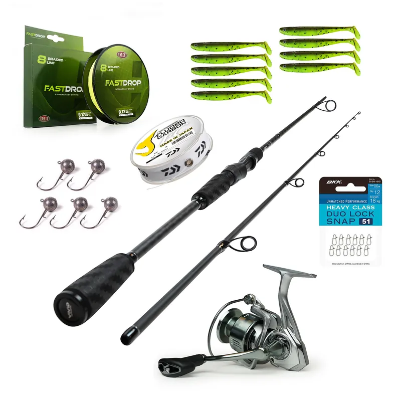 Gecertificeerd DLT Snoekbaars Jigging Set – Samengesteld door Camiel uit winkelfiliaal Lelystad