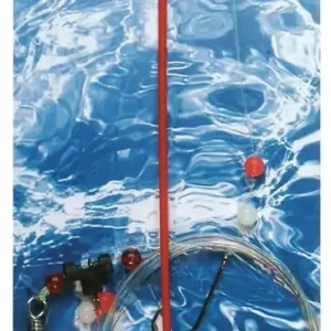 ALBATROS HENGELSPORT Deepblue Flat-Sea Rig 1-Arm Haakmaat 2 Lage Prijs
